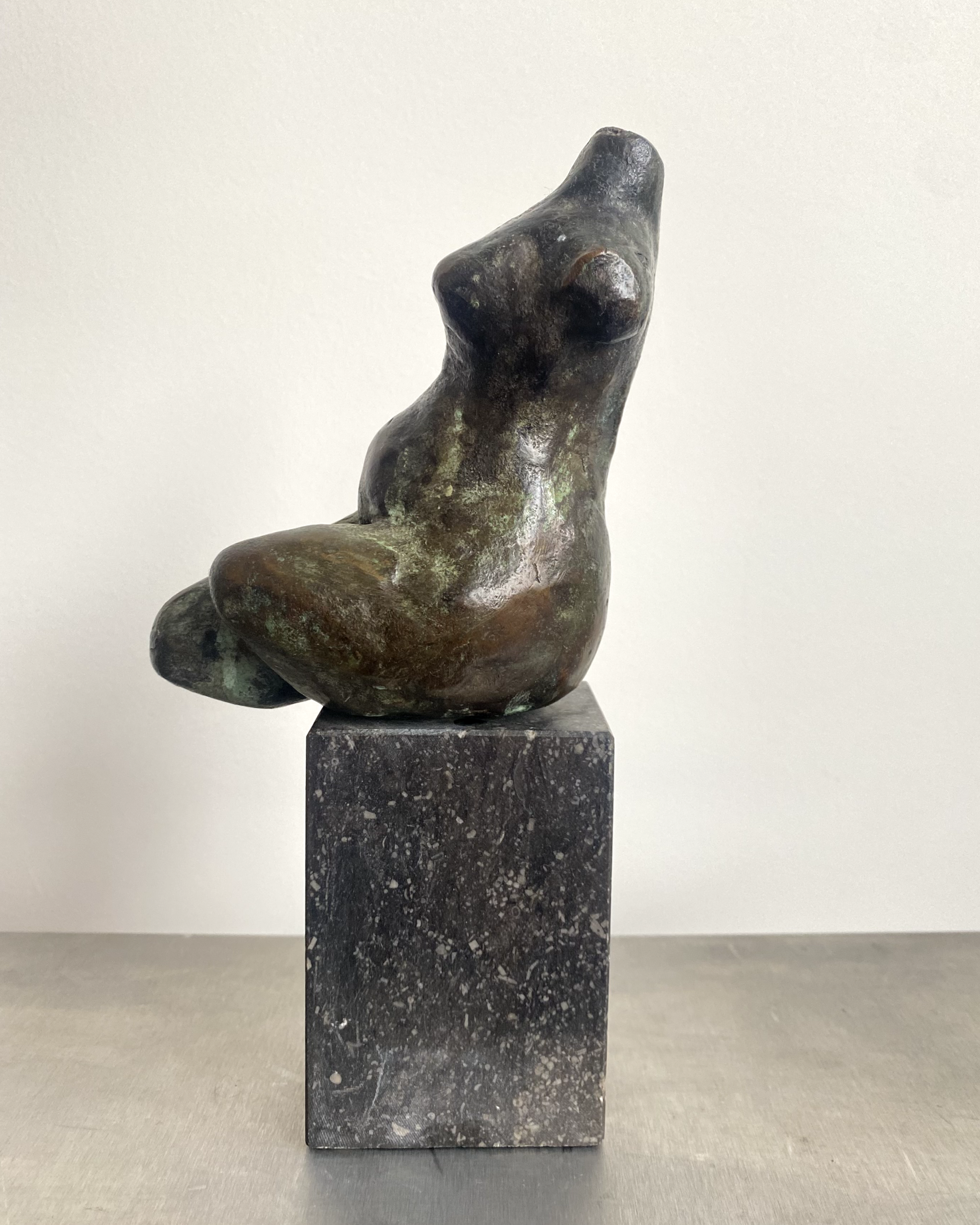 Bronze woman figure torzo