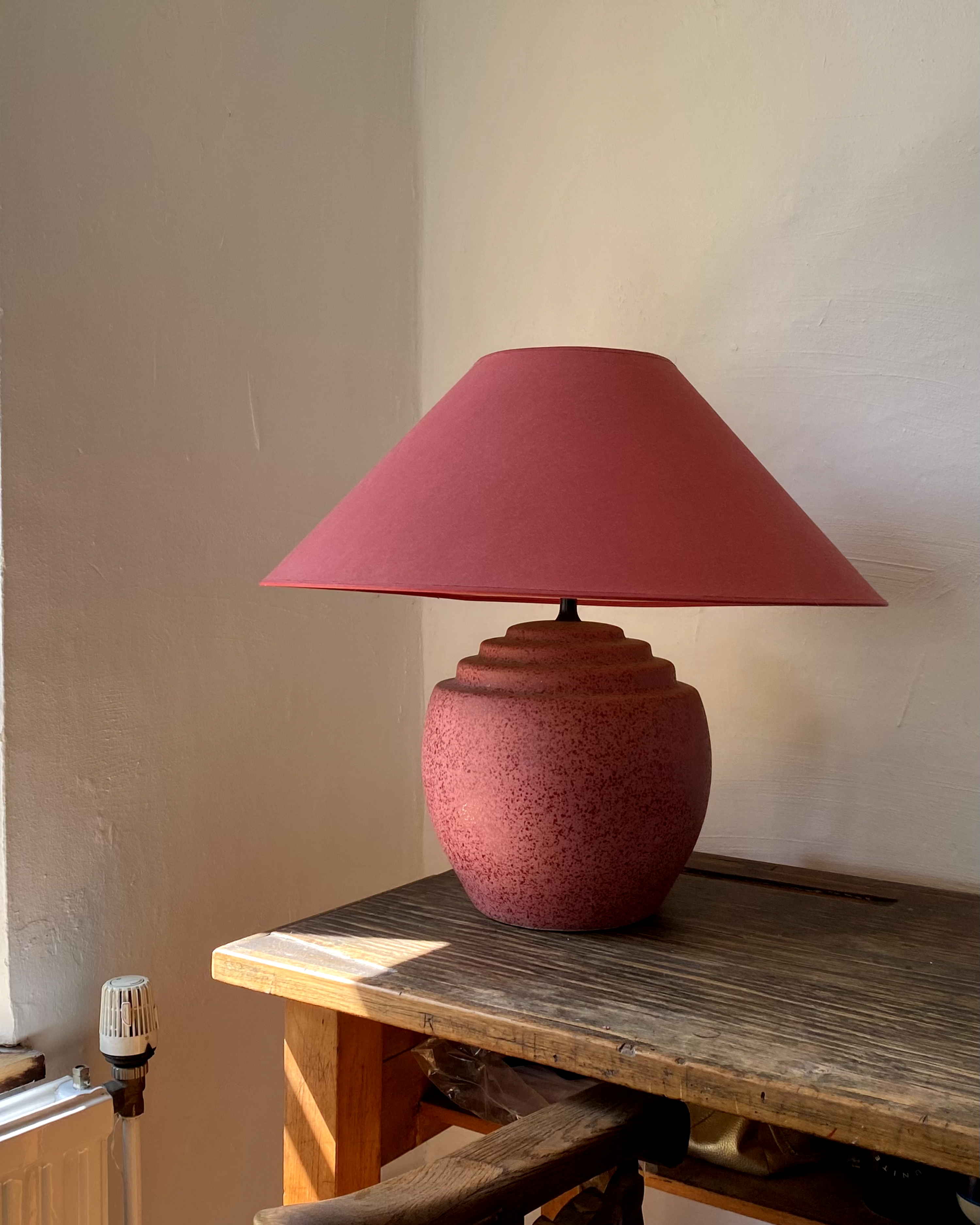 80's Ceramic table lamp