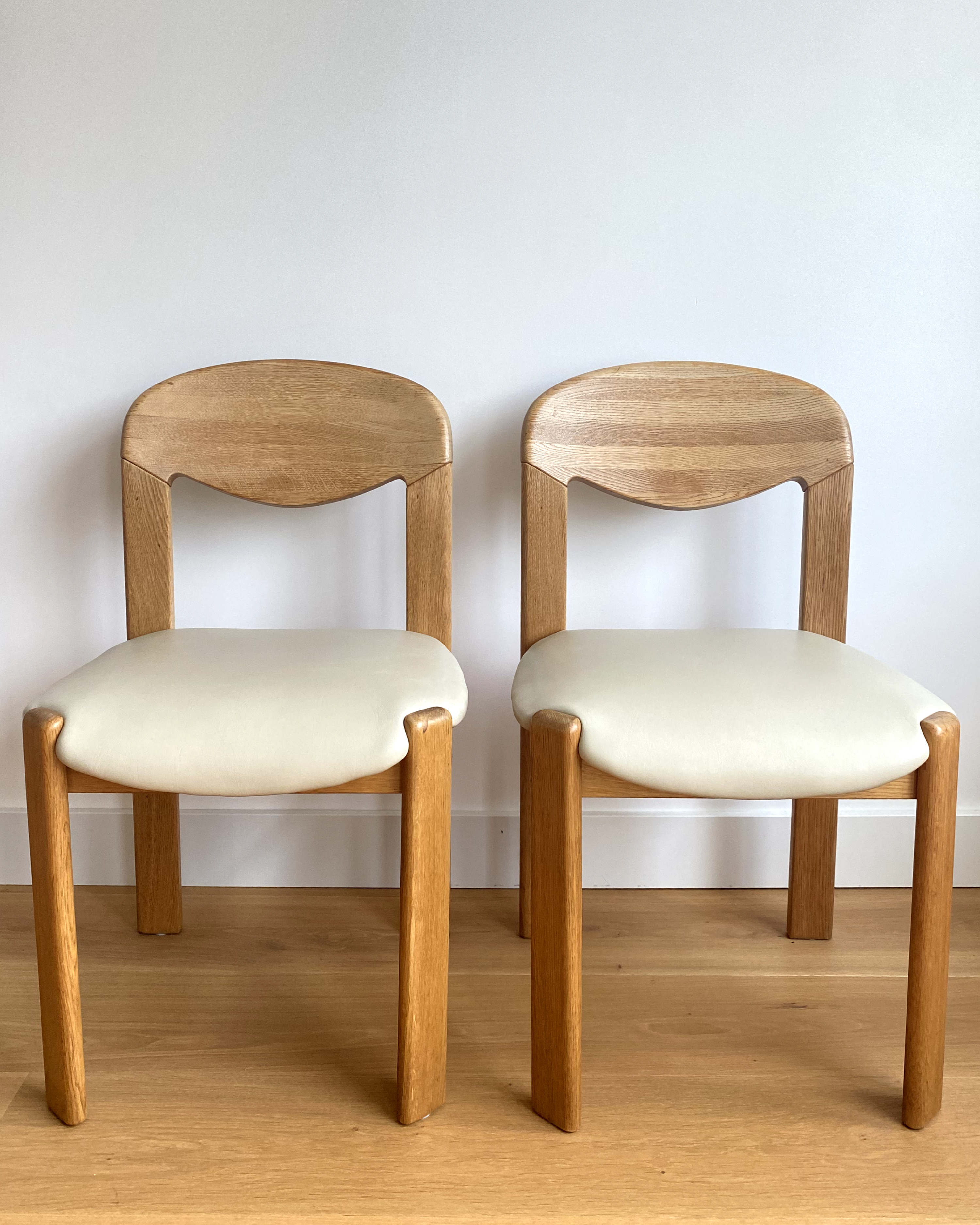 4 Bruno Rey’s style chairs