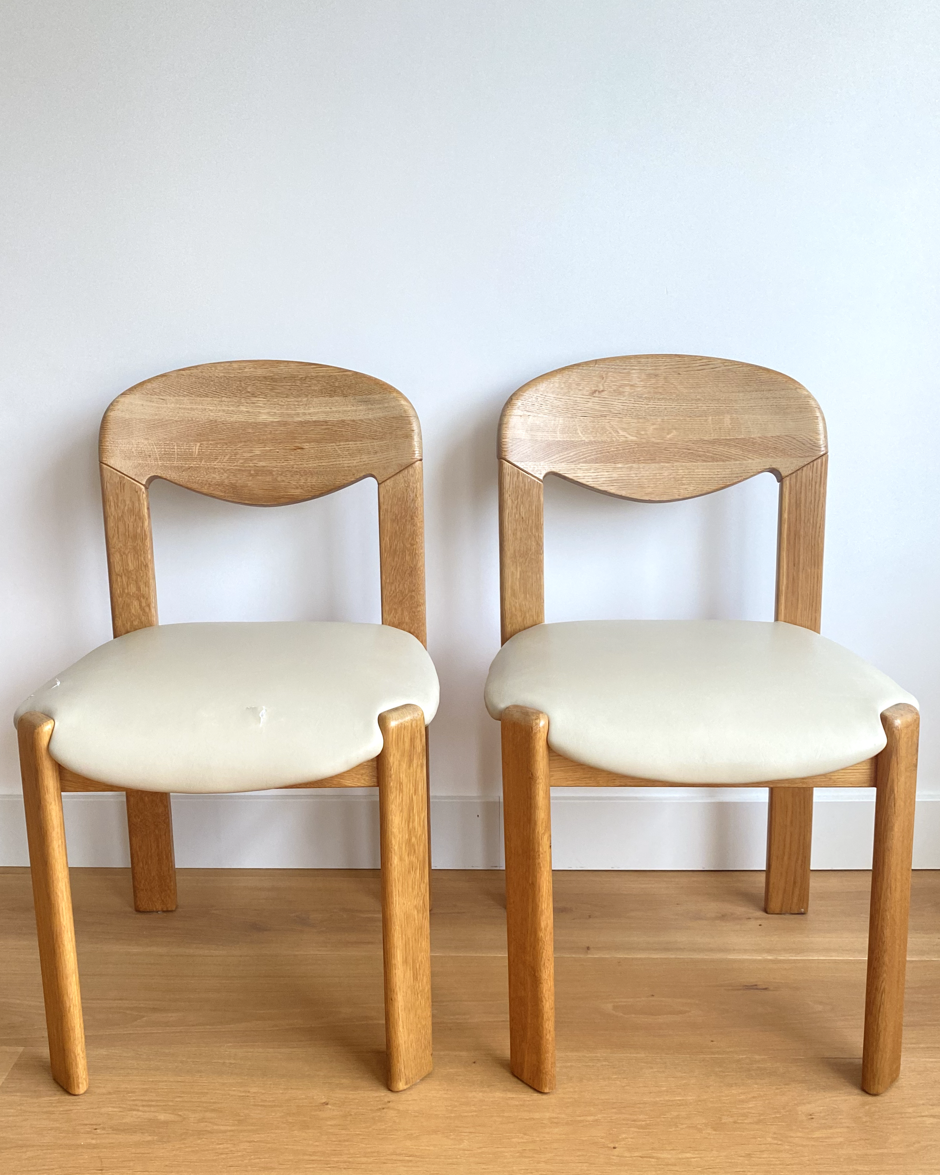 4 Bruno Rey’s style chairs