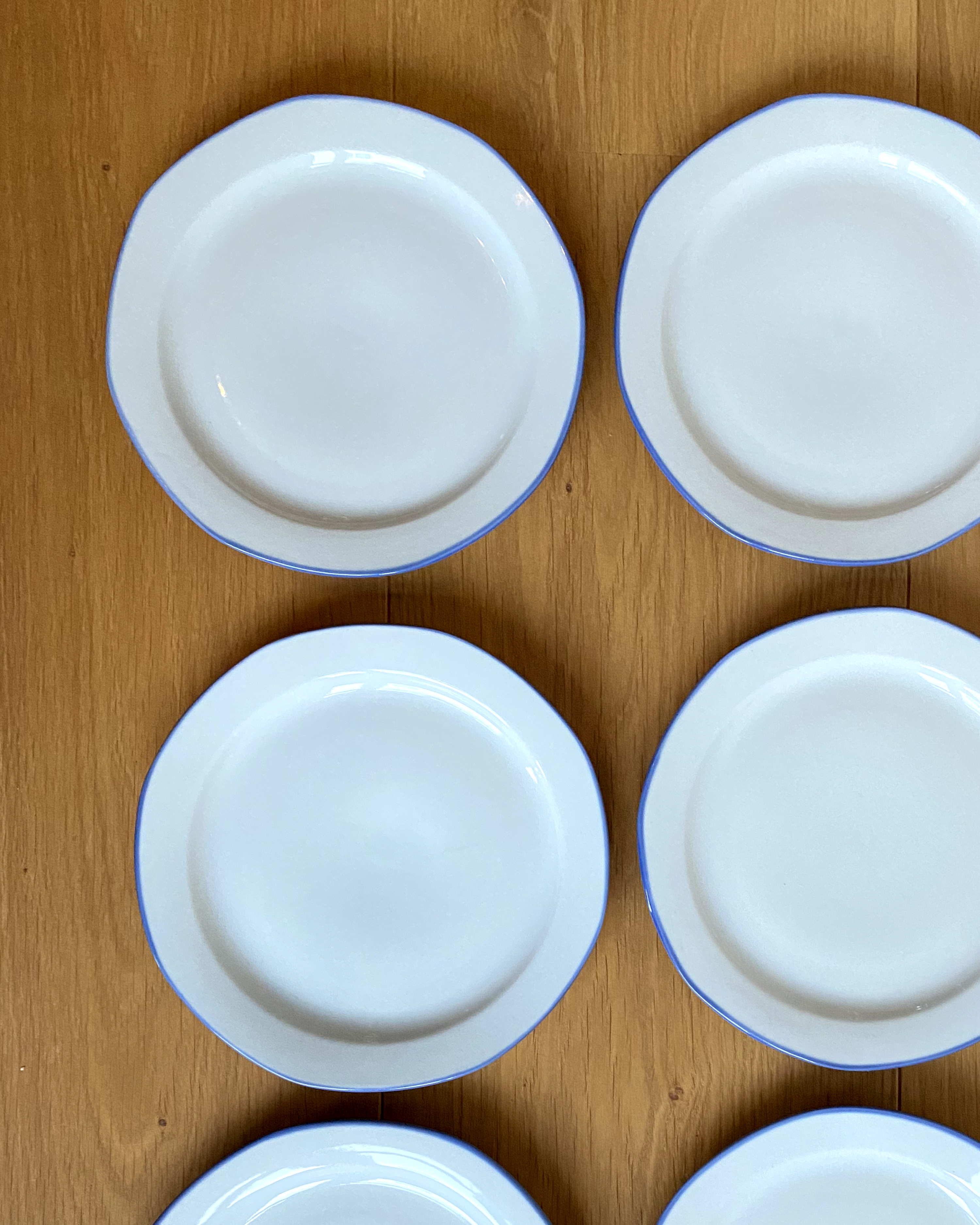 Burg Lindau porcelain plates (6)